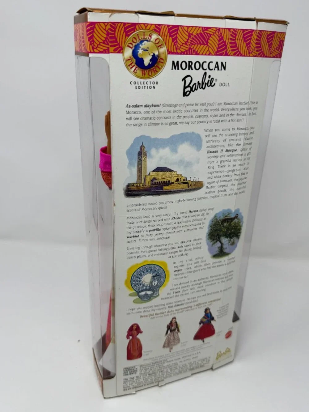 1998 Moroccan Barbie Dolls of the World Collector Edition 21507 NRFB